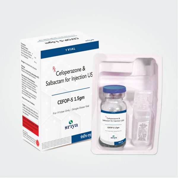 Cefoperazone & Sulbactam for Injection - Cefop-S 1.5GM