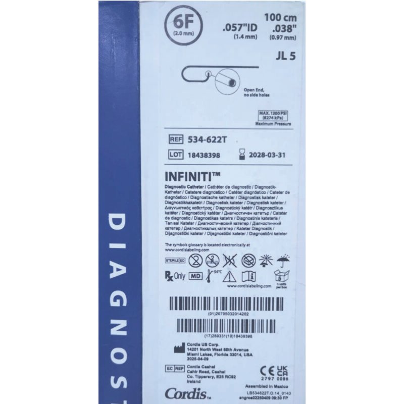 Diagnostic Catheter 6F Exporter India - Diagnostic Catheter 6F Manufacturer